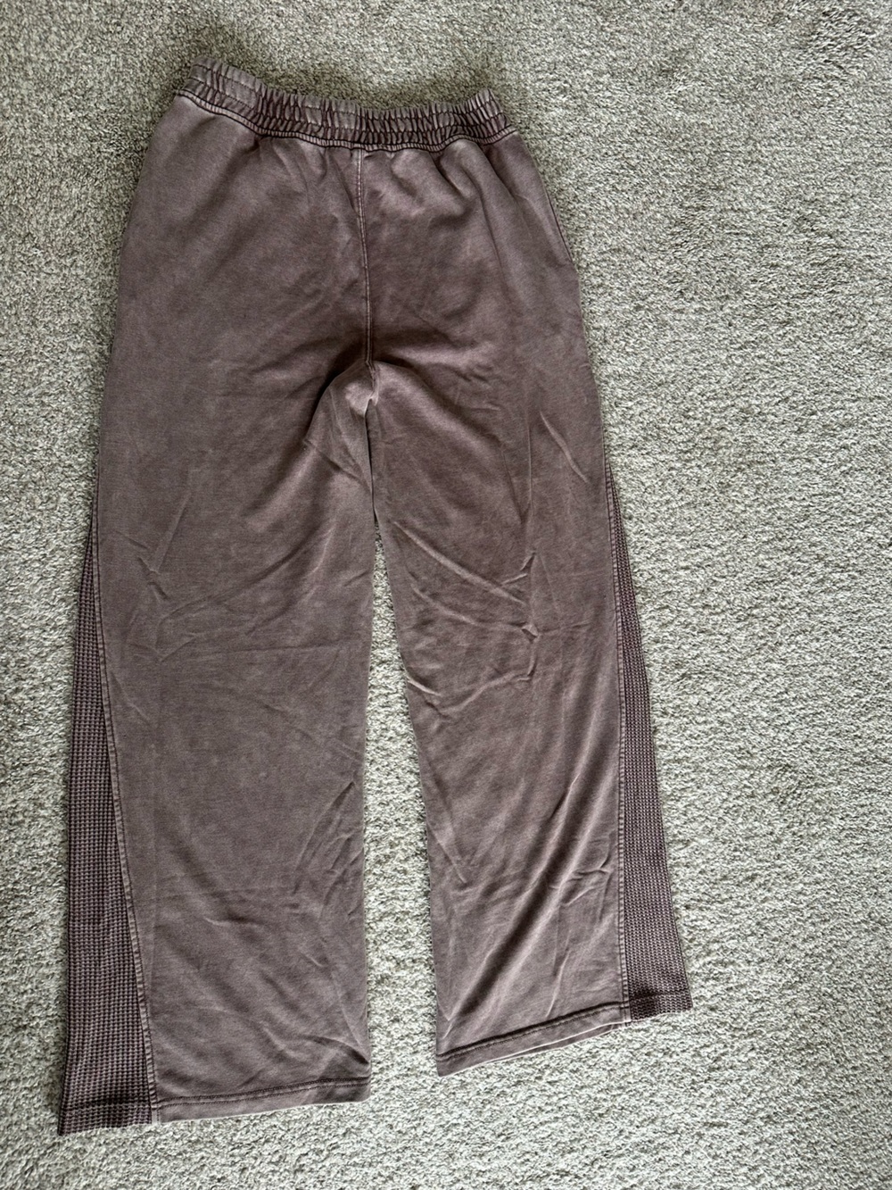 Women’s Rae Mode Taupe Wide Leg Lounge Pants - Picture 4 of 8